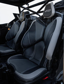 Rear Seat Covers for 2020-2024 Polaris RZR PRO X4P, PRO R4, Turbo R4 (Pair) (Custom)