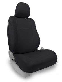 Front Seat Covers for 2012-2015 Toyota Tacoma; Fold Flat Edition (Pair)