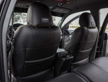 Front Seat Covers for 2012-2015 Toyota Tacoma; Fold Flat Edition (Pair) (Custom)