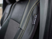 Front Seat Covers for 2012-2015 Toyota Tacoma; Fold Flat Edition (Pair) (Custom)