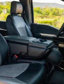 Center Jump Seat Cover for 2015+ Ford F150, 2017+ Super Duty