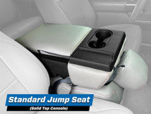 Center Jump Seat Cover for 2015+ Ford F150, 2017+ Super Duty