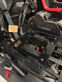 Composite Seat Mount Kit with Quick Release Base for Polaris RZR PRO XP, PRO R, Turbo R (Pair)
