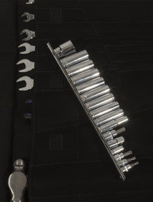 Can-Am Roll Up Tool Bag with 35pc Tool Kit