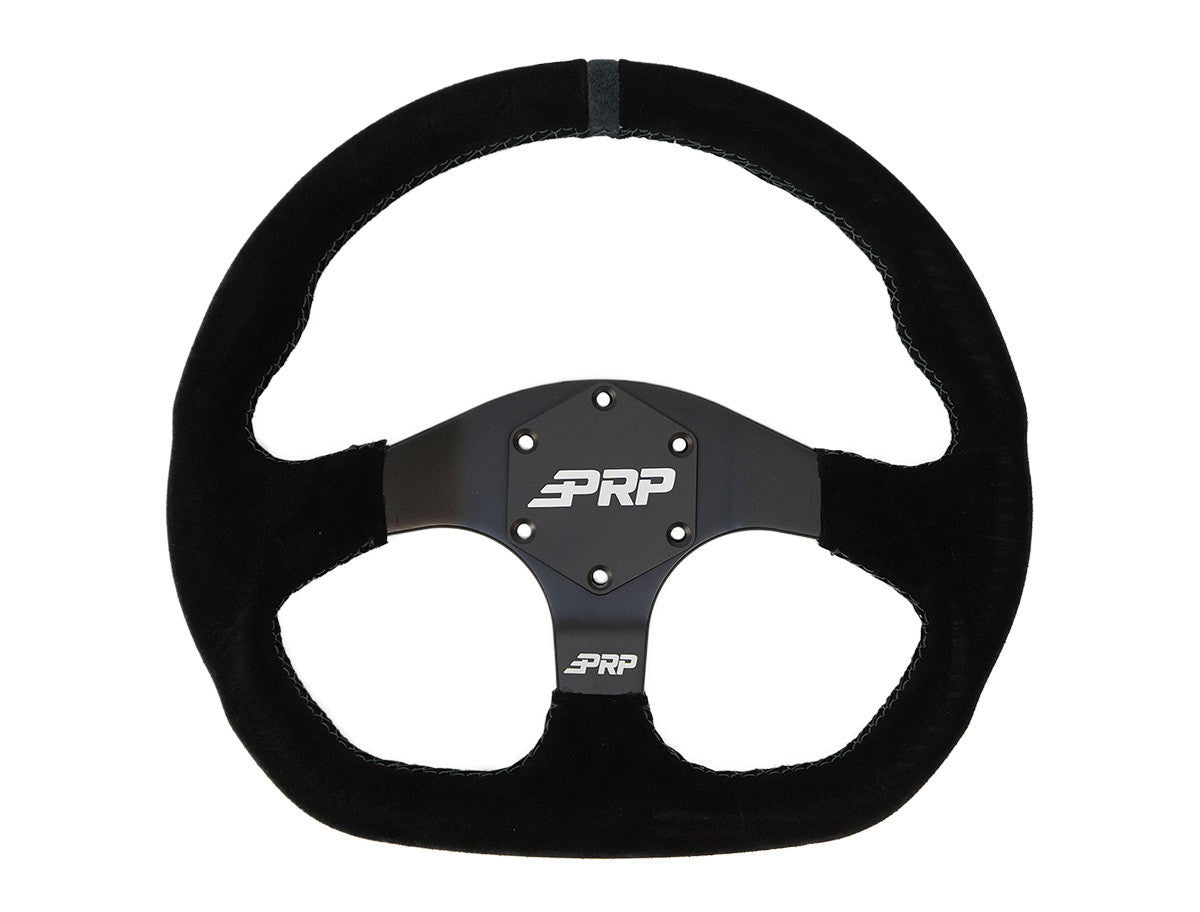 Comp-R Suede Steering Wheel, Red