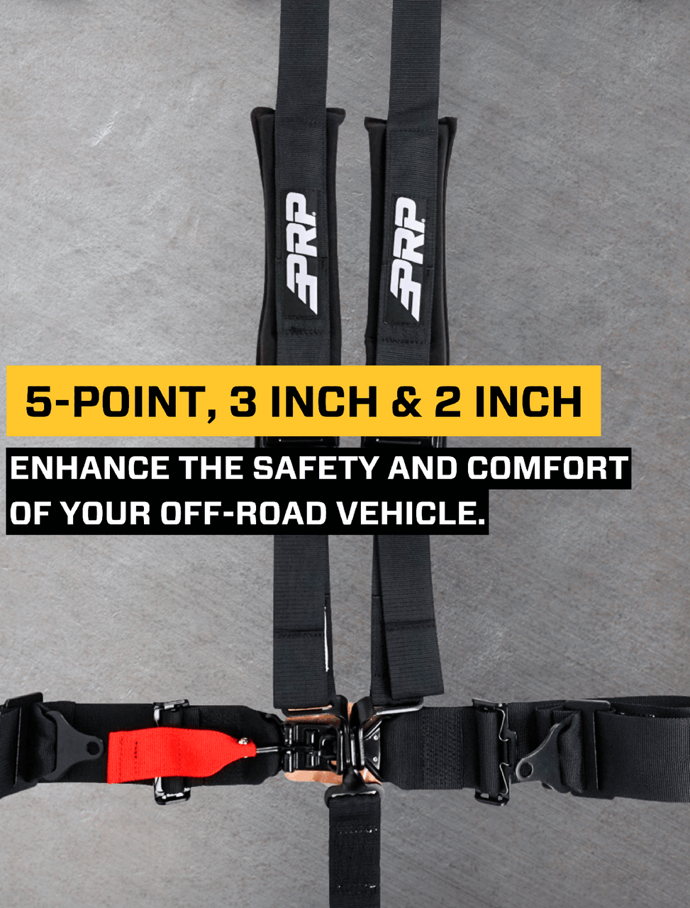 5.3x2 Harness with Pull Up Lap Belt