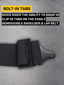 5.3x2 Harness with Pull Up Lap Belt