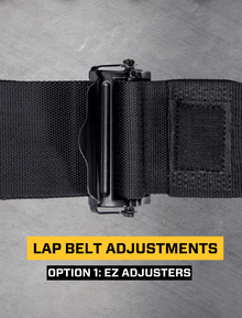 5.3x2 Harness with Pull Up Lap Belt