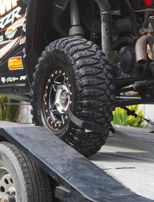 1.5" UTV Wheel Lasso Tie-Down (2 Pack) - Black