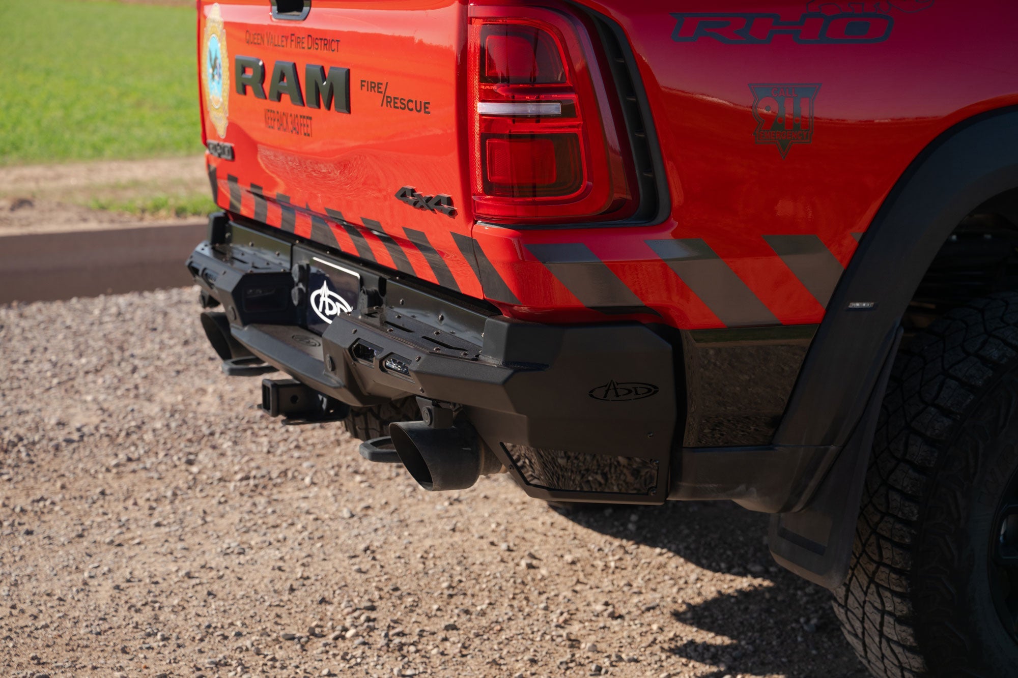 2025-2026 Ram RHO Phantom Rear Bumper