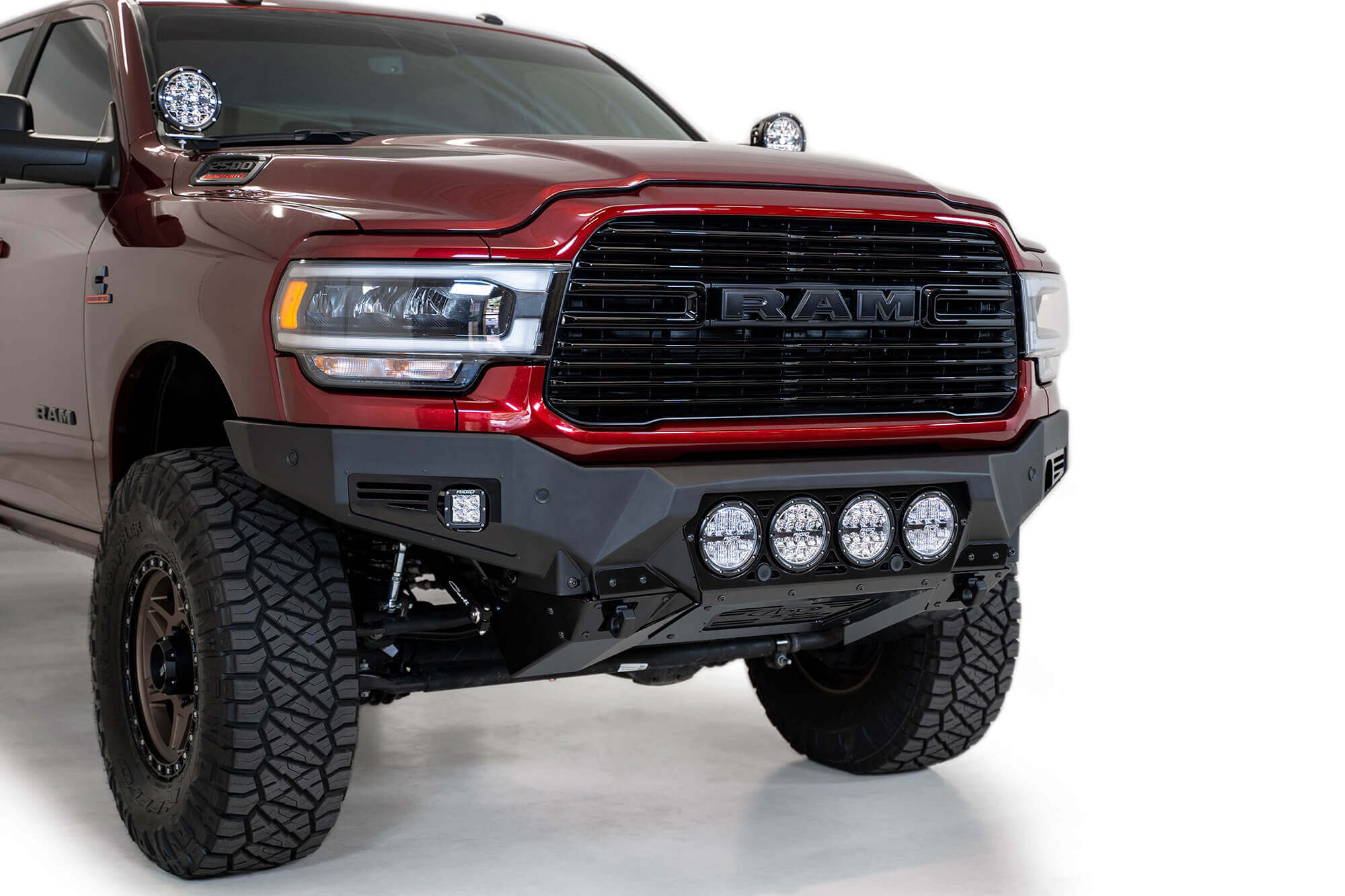 2019-2023 RAM 2500/3500 Bomber Front Bumper (RIGID)