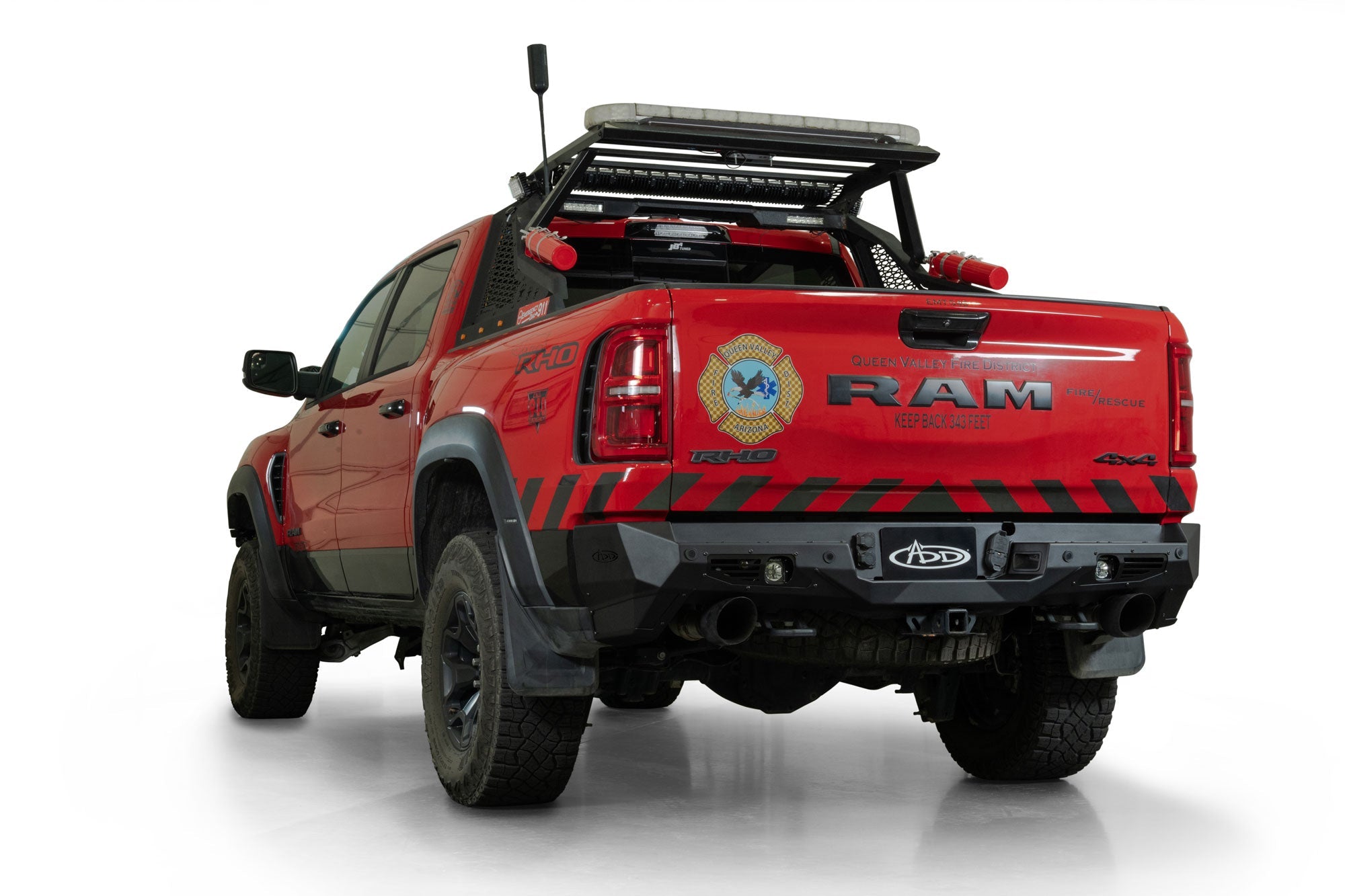 2025-2026 Ram RHO Bomber Rear Bumper