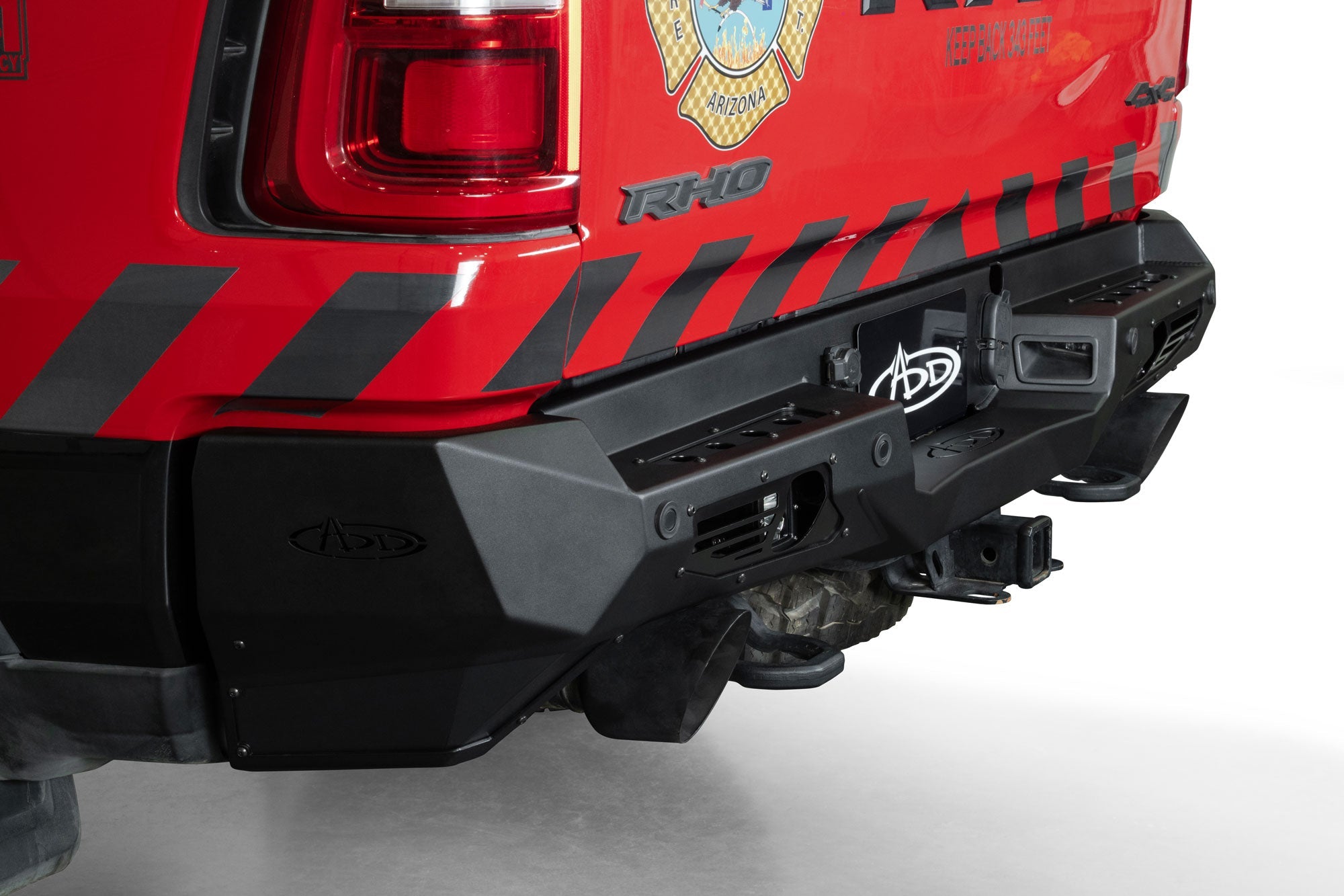 2025-2026 Ram RHO Bomber Rear Bumper