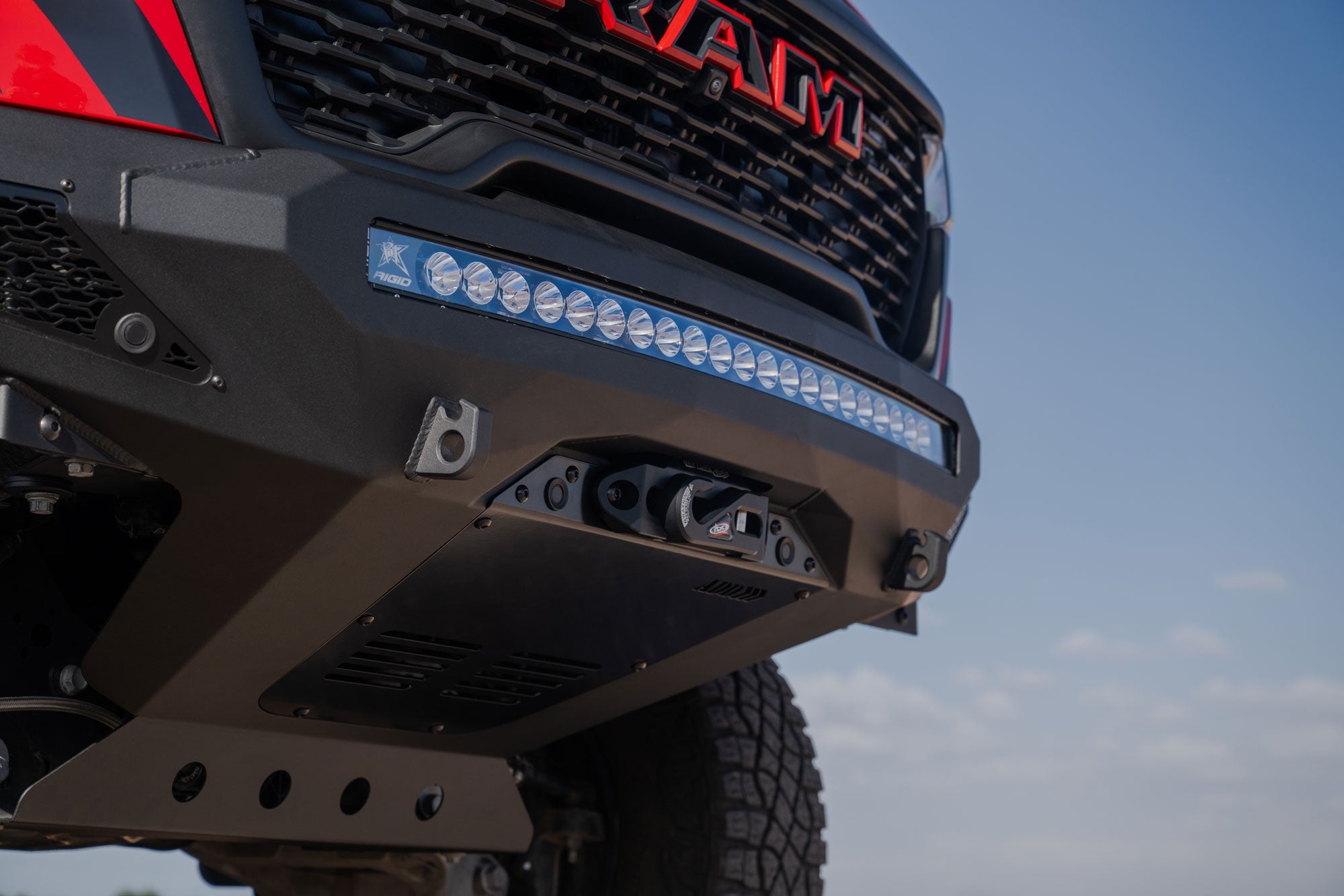 2025-2026 Ram RHO Stealth Fighter Front Bumper Winch Kit