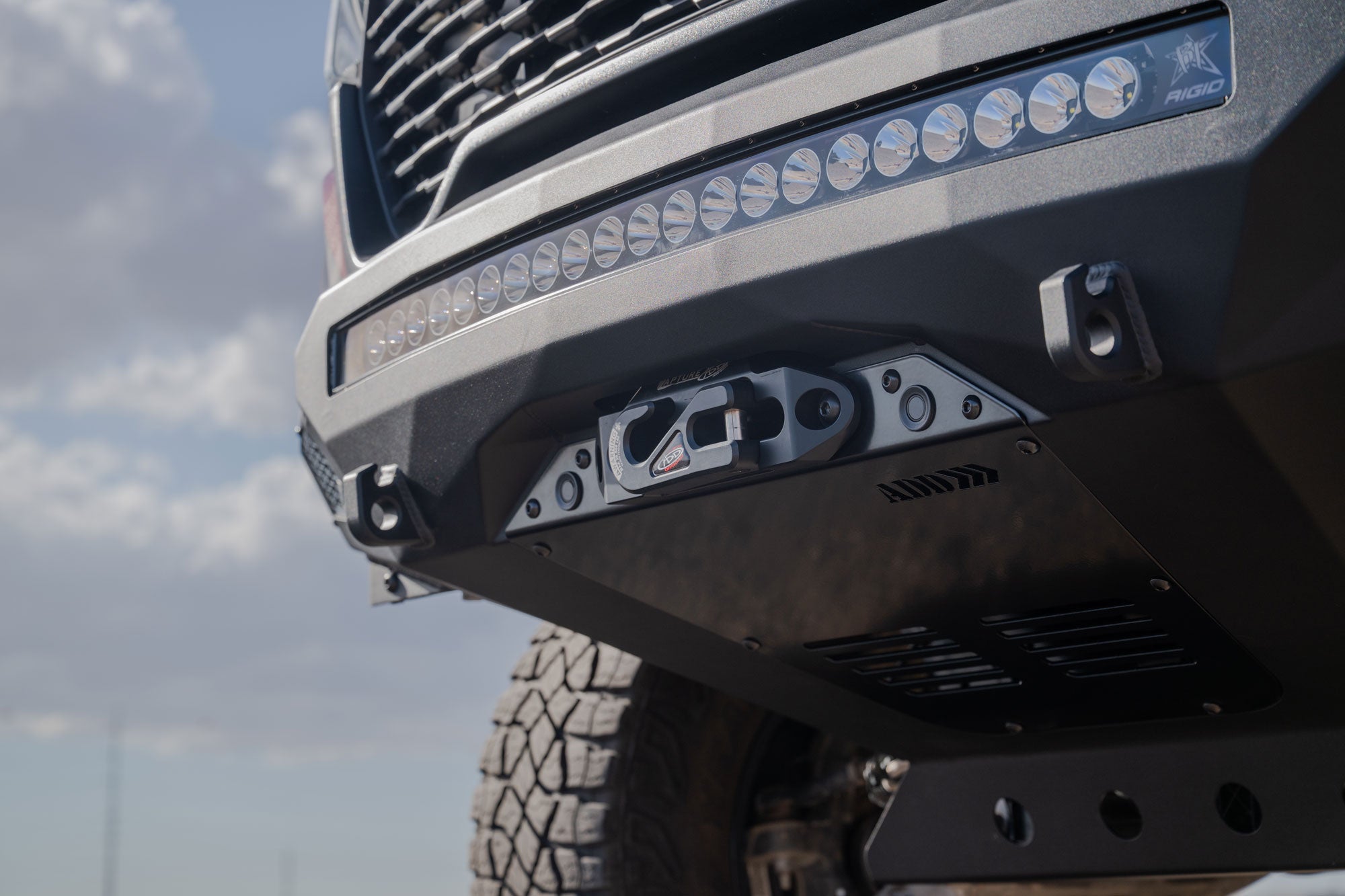 2025-2026 Ram RHO Stealth Fighter Front Bumper Winch Kit
