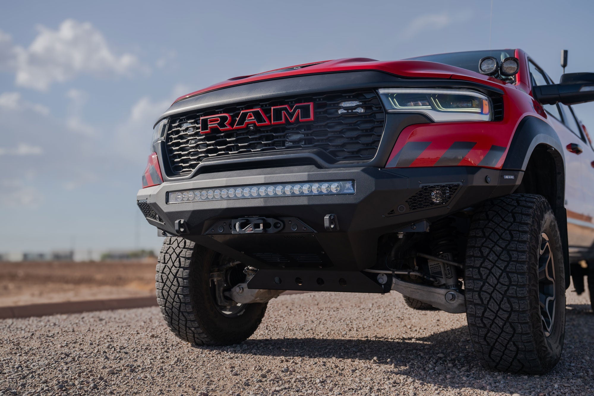 2025-2026 Ram RHO Stealth Fighter Front Bumper Winch Kit