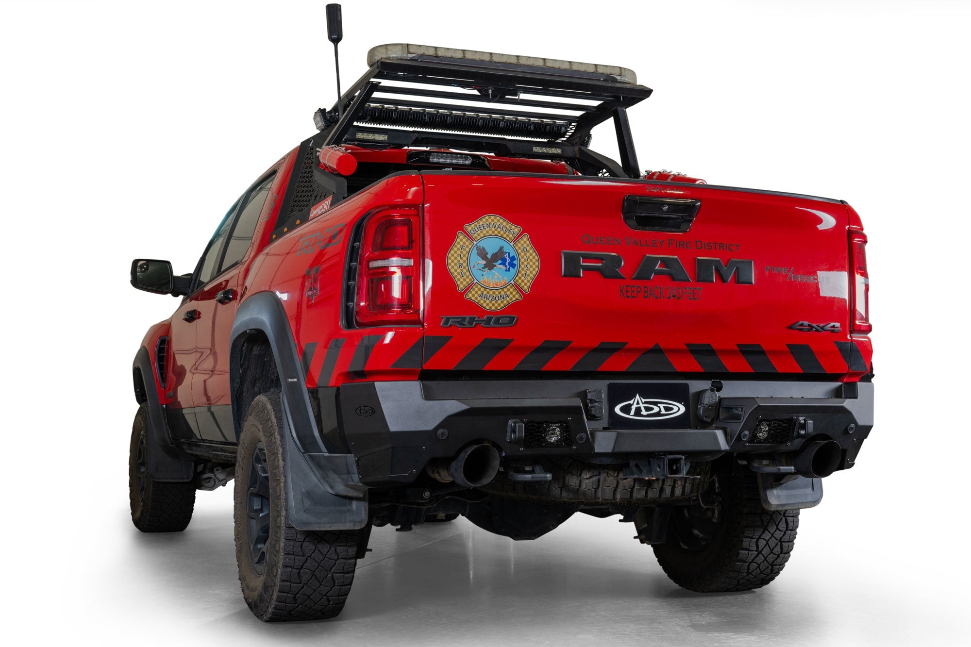 2025-2026 Ram RHO Stealth Fighter Rear Bumper