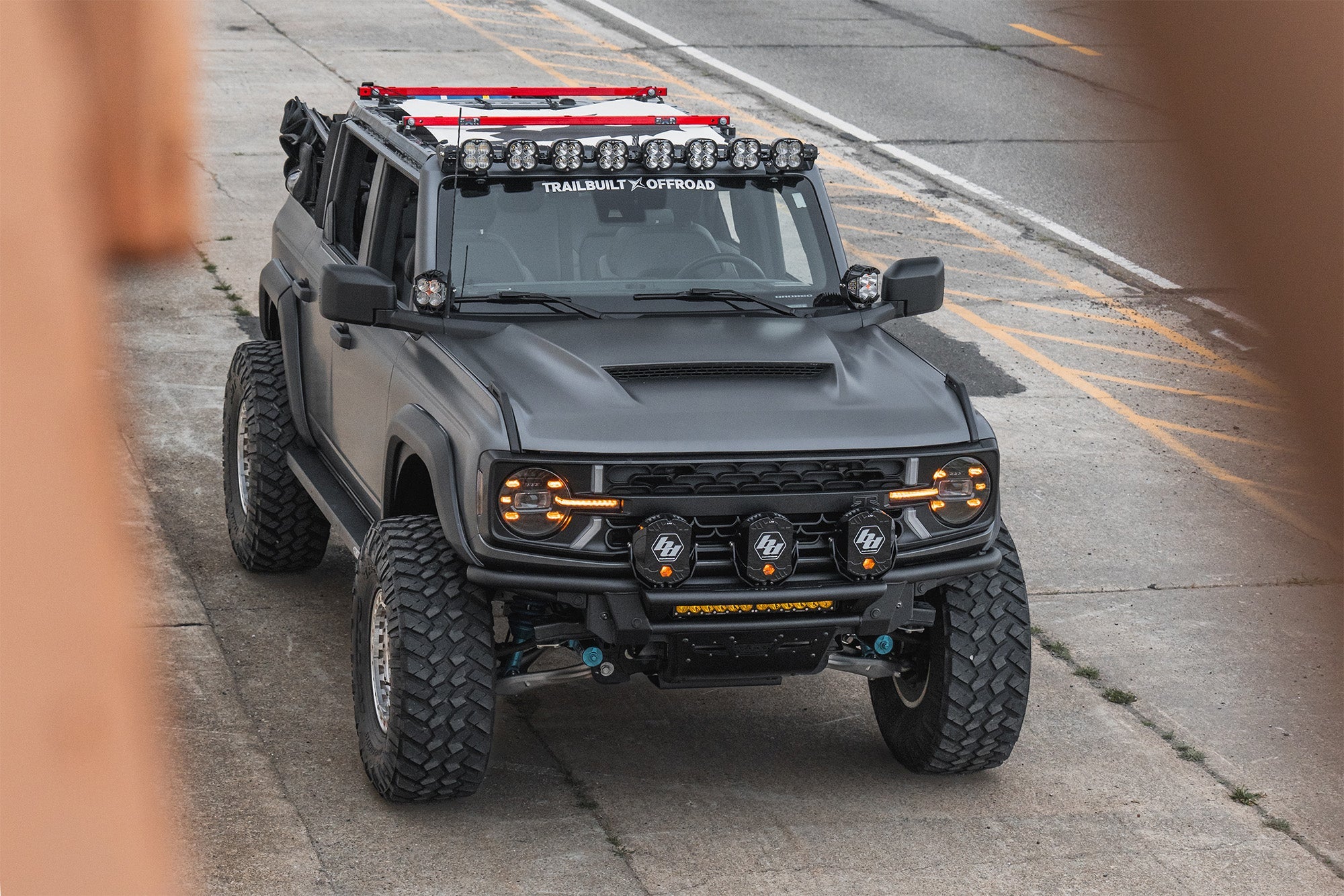 2021-2026 Ford Bronco ADD PRO Bolt-On Light Hoop