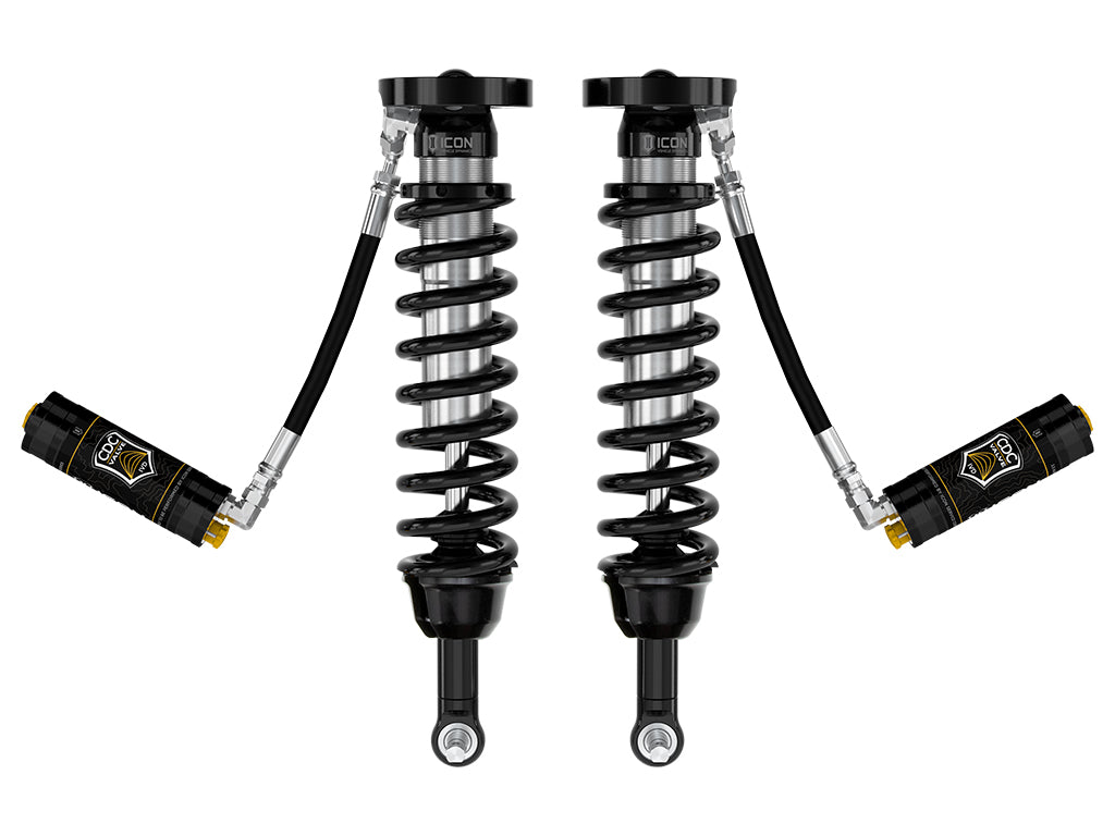 ICON 2021-2026 Chevrolet Tahoe & Suburban/2021-2026 GMC Yukon & Yukon XL, 2.5-3.25” Lift, Front, V.S. 2.5 Series Coilover Kit, Remote Reservoir w/ CDCV