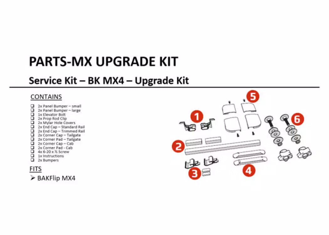 BAKFlip MX4 Upgrade Kit