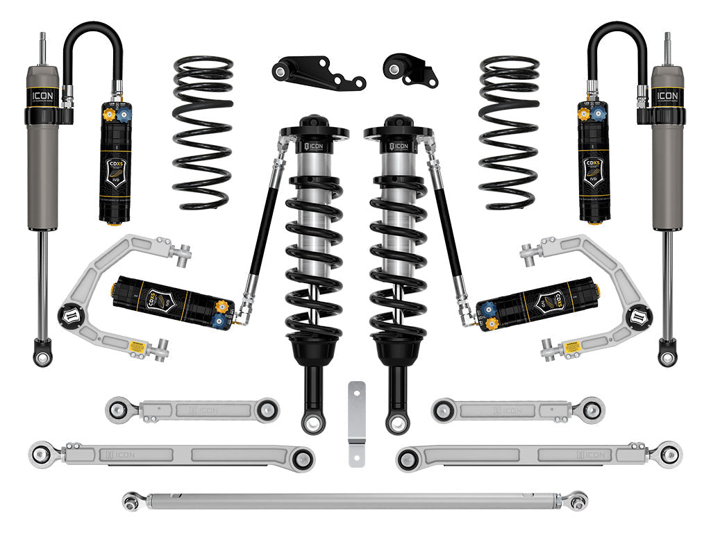 ICON 2024-2026 Lexus GX550, 1.25-3" Lift, Stage 9 Suspension System, CDXS, Billet