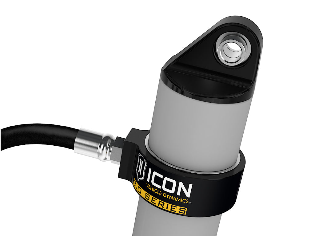 ICON 2011-2026 GM 2500/3500 HD, 0-2" Lift, Rear, V.S. 3.0 Series Shock Absorbers, Remote Reservoir w/ CDCV, Pair
