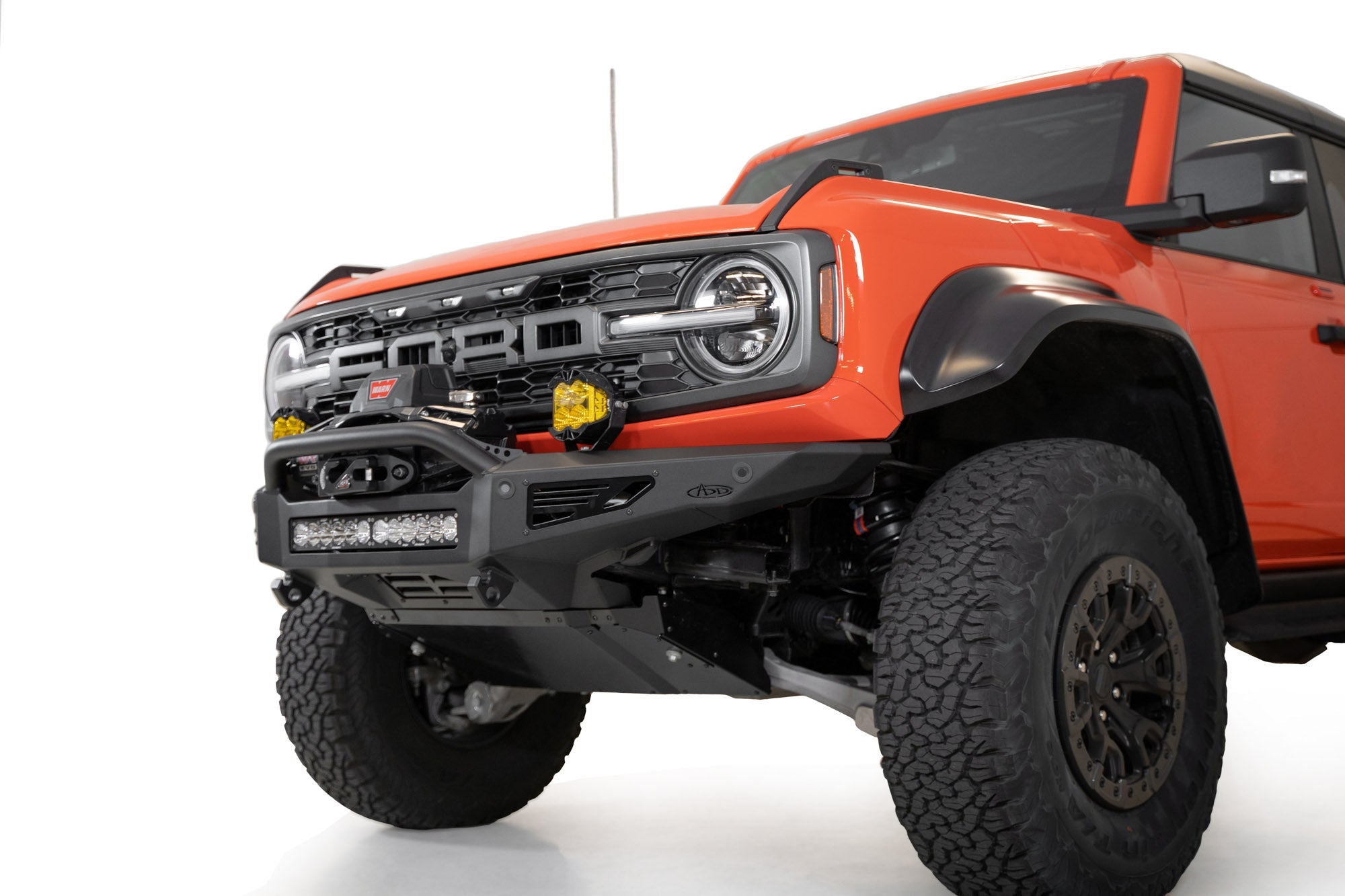 2022-2026 Bronco Raptor Rock Fighter Winch Front Bumper