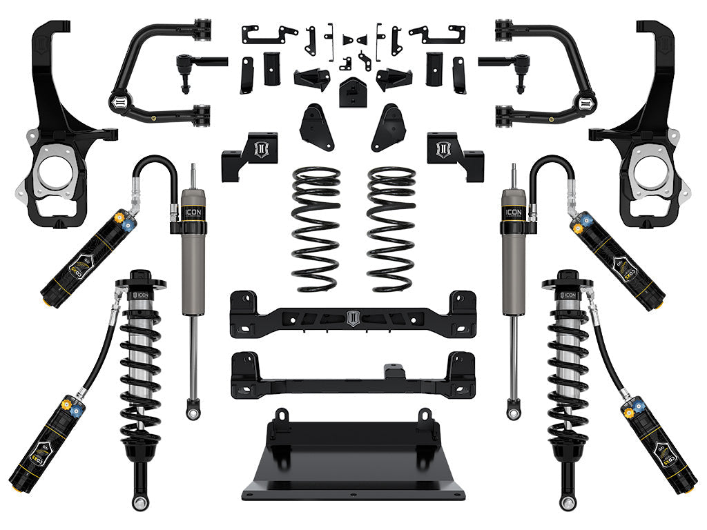 ICON 2022-2024 Toyota Tundra, 6" Lift, Stage 6 Suspension System, Tubular, CDXS