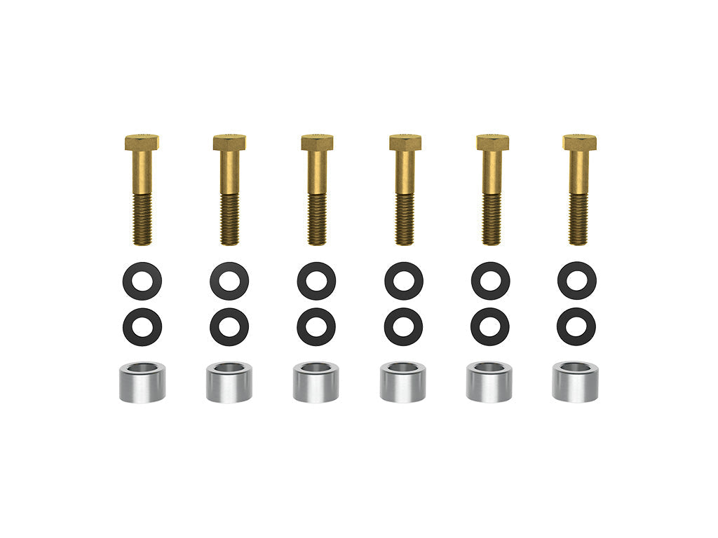 ICON 2022-2026 Toyota Tundra/2023-2025 Toyota Sequoia, TRD Aluminum Skid Plate Spacer Kit