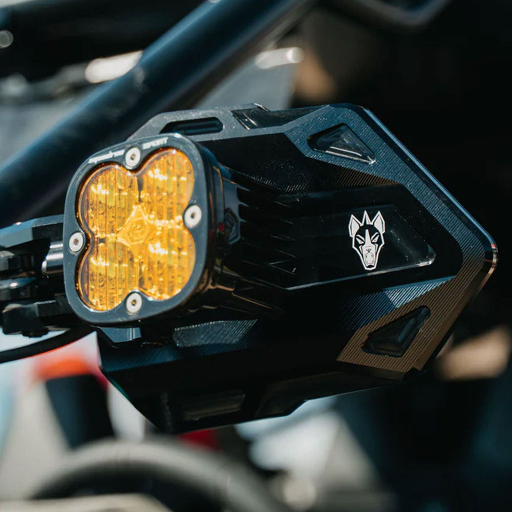 Cuero Baja Mirrors/Squadron Sport Light Kit - Chupacabra offroad x baja Designs Collab