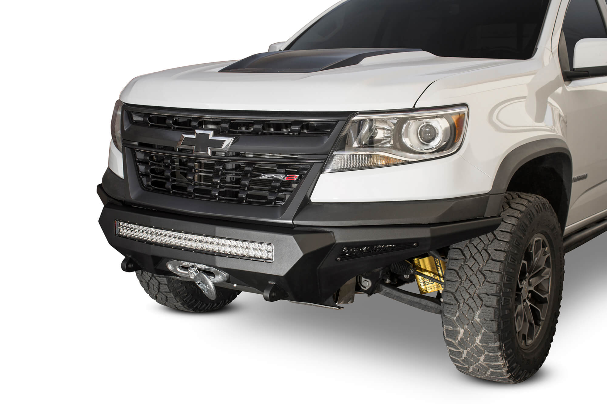 2017-2021 Chevy Colorado ZR2 Stealth Fighter Winch Front Bumper