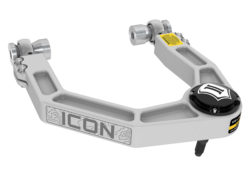 ICON 2021-2026 Ford Bronco, HOSS 2.0 Package, 0-2" Lift, Stage 2 Suspension System, Billet