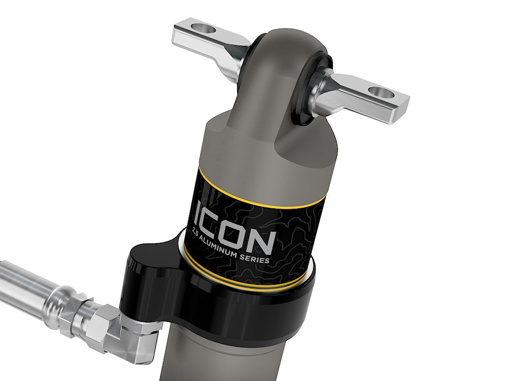 ICON 2011-2026 Chevrolet Silverado/GMC Sierra 2500/3500 HD, 0-3.5” Lift, Front, V.S. 2.5 Aluminum Series Shock Absorbers, Remote Reservoir w/ CDXS, Pair