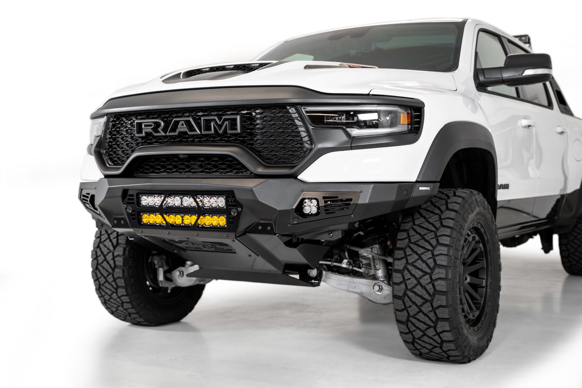 2021-2024 RAM 1500 TRX Bomber Front Bumper (20 Inch Lights)
