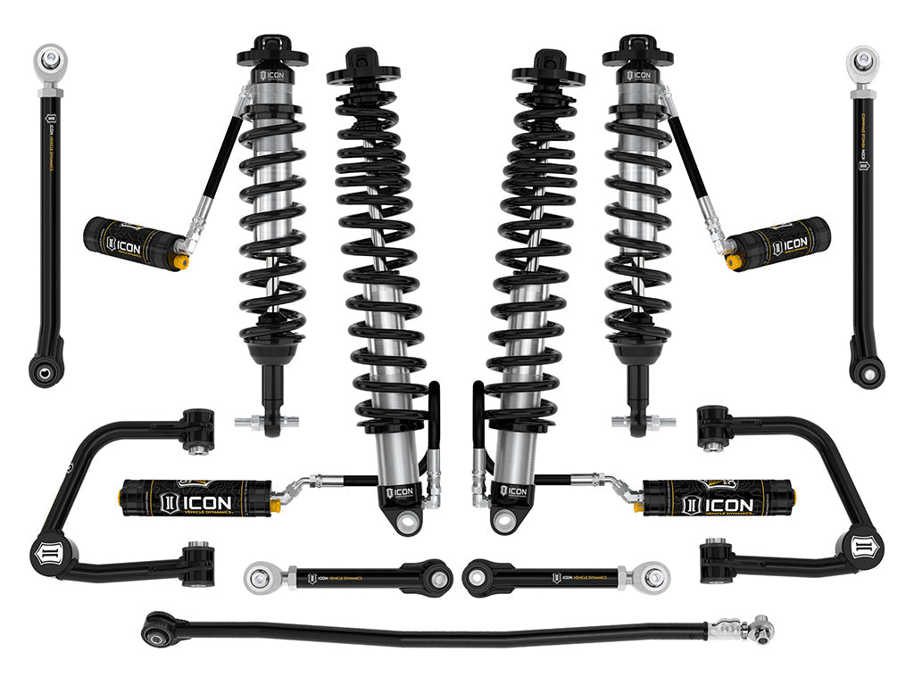 ICON 2021-2026 Ford Bronco, Sasquatch, 2-3" Lift, Stage 7 Suspension System, CDCV, Tubular