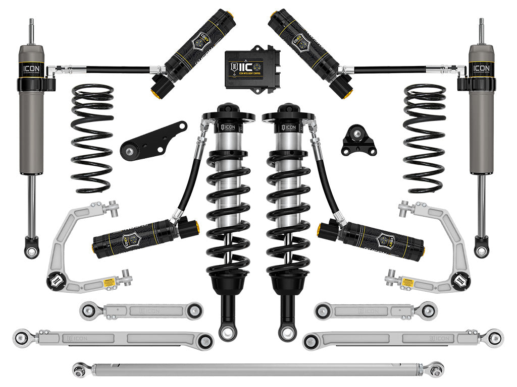 ICON 2024-2026 Toyota Tacoma 1.25-3" Lift, Stage 13 Suspension System, Billet