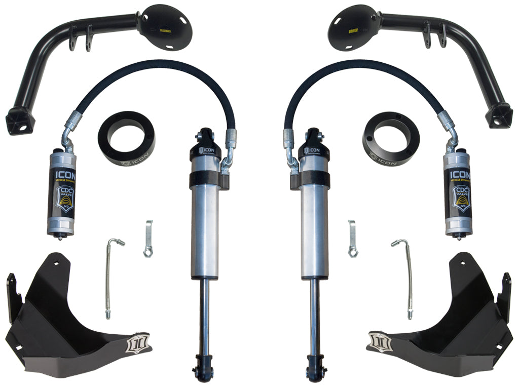 ICON 2016-2023 Toyota Tacoma, Stage 2 S2 Secondary Shock Upgrade System