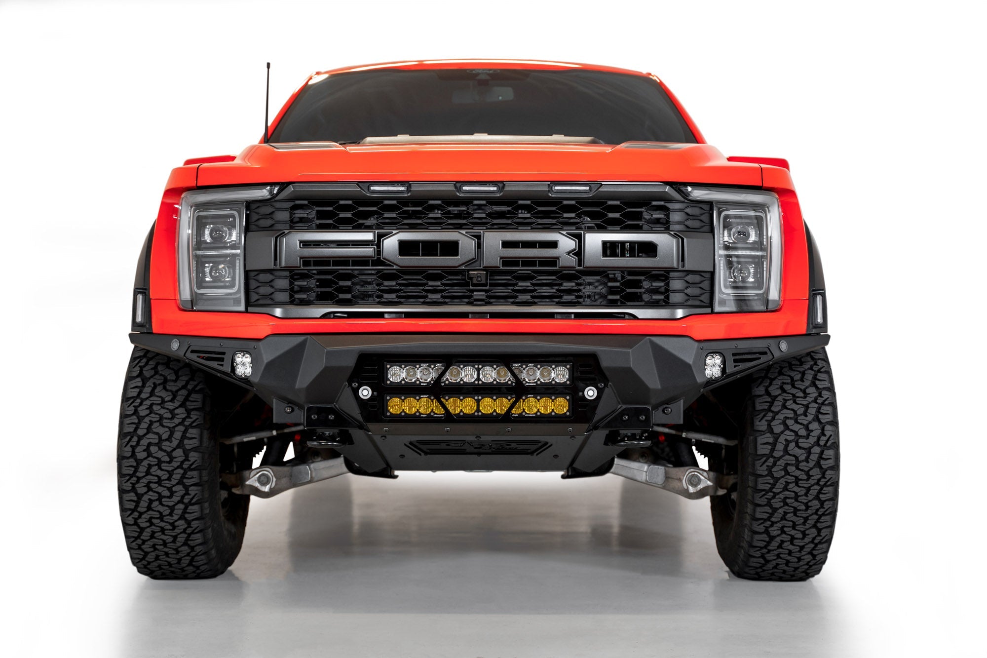 2021-2026 Ford F-150 Raptor/Raptor R Bomber Front Bumper (20-Inch Lights)