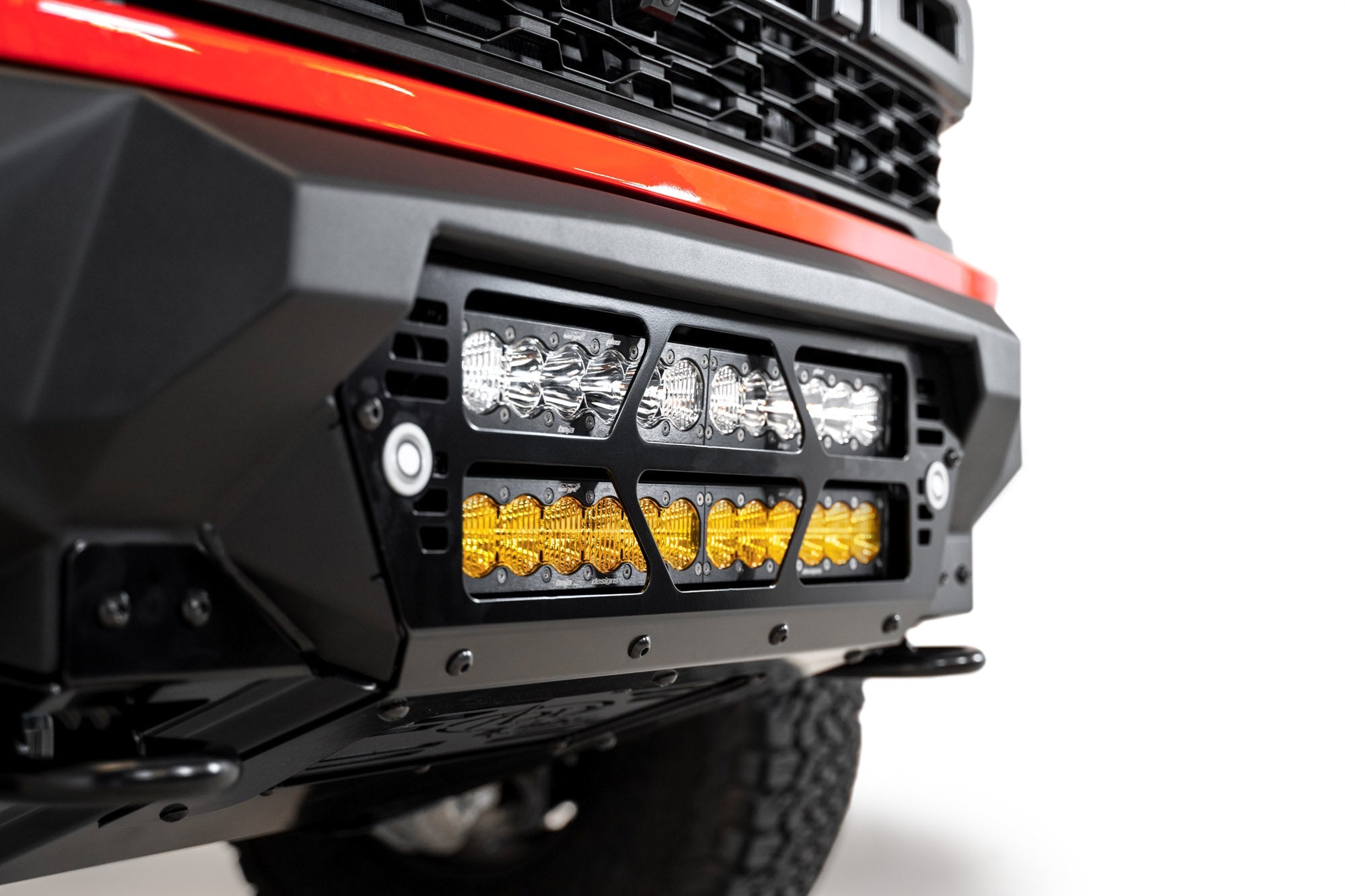 2021-2026 Ford F-150 Raptor/Raptor R Bomber Front Bumper (20-Inch Lights)