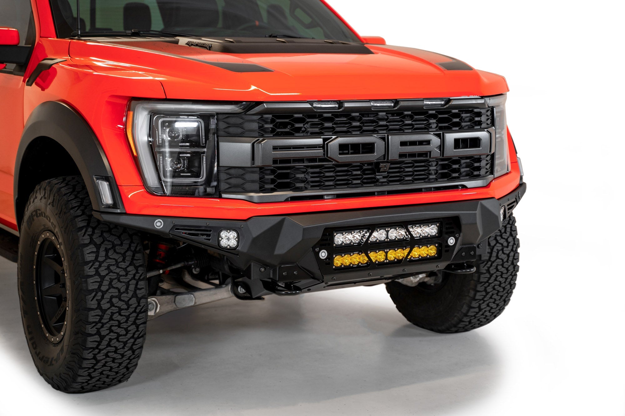 2021-2026 Ford F-150 Raptor/Raptor R Bomber Front Bumper (20-Inch Lights)