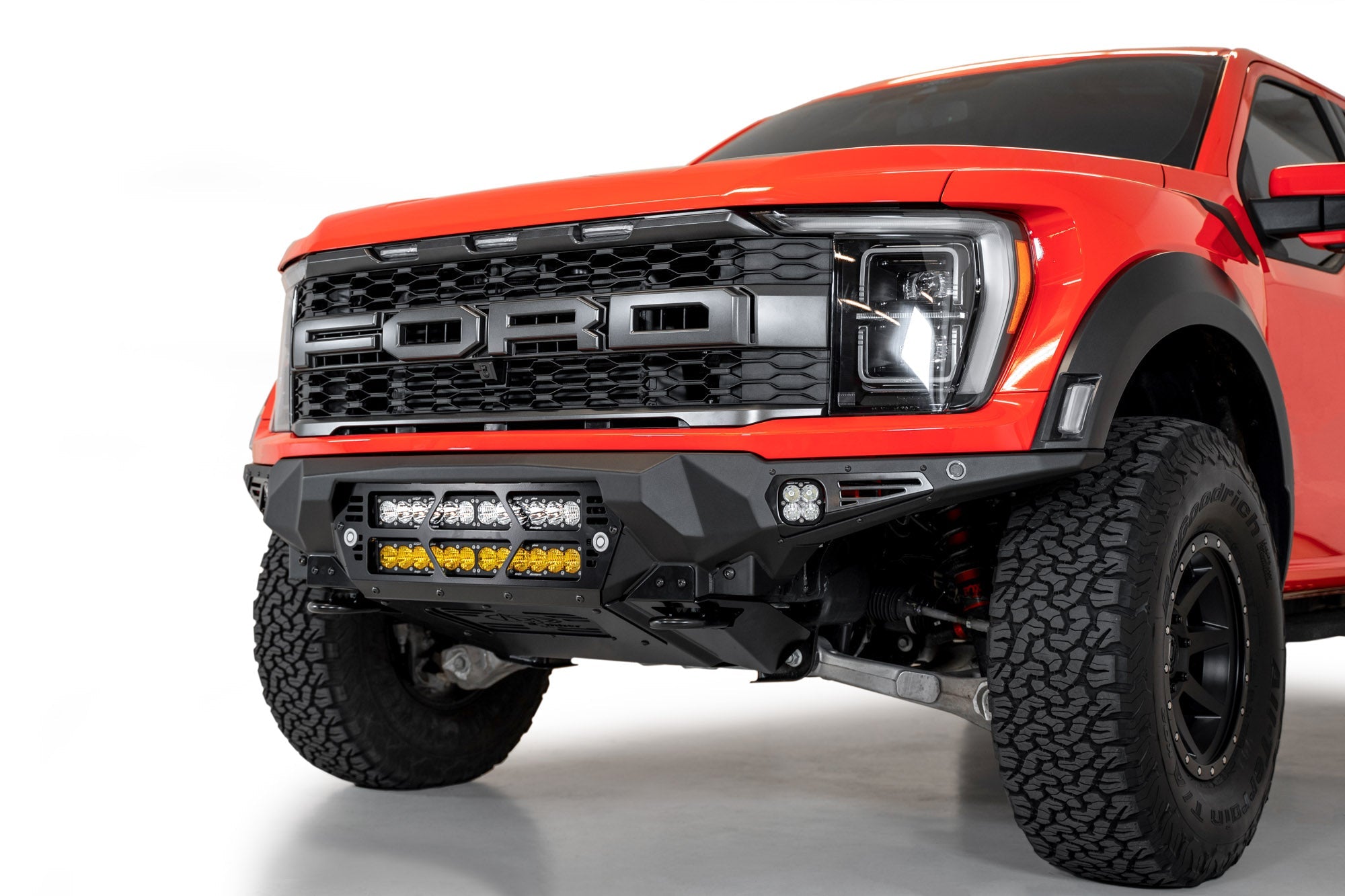 2021-2026 Ford F-150 Raptor/Raptor R Bomber Front Bumper (20-Inch Lights)