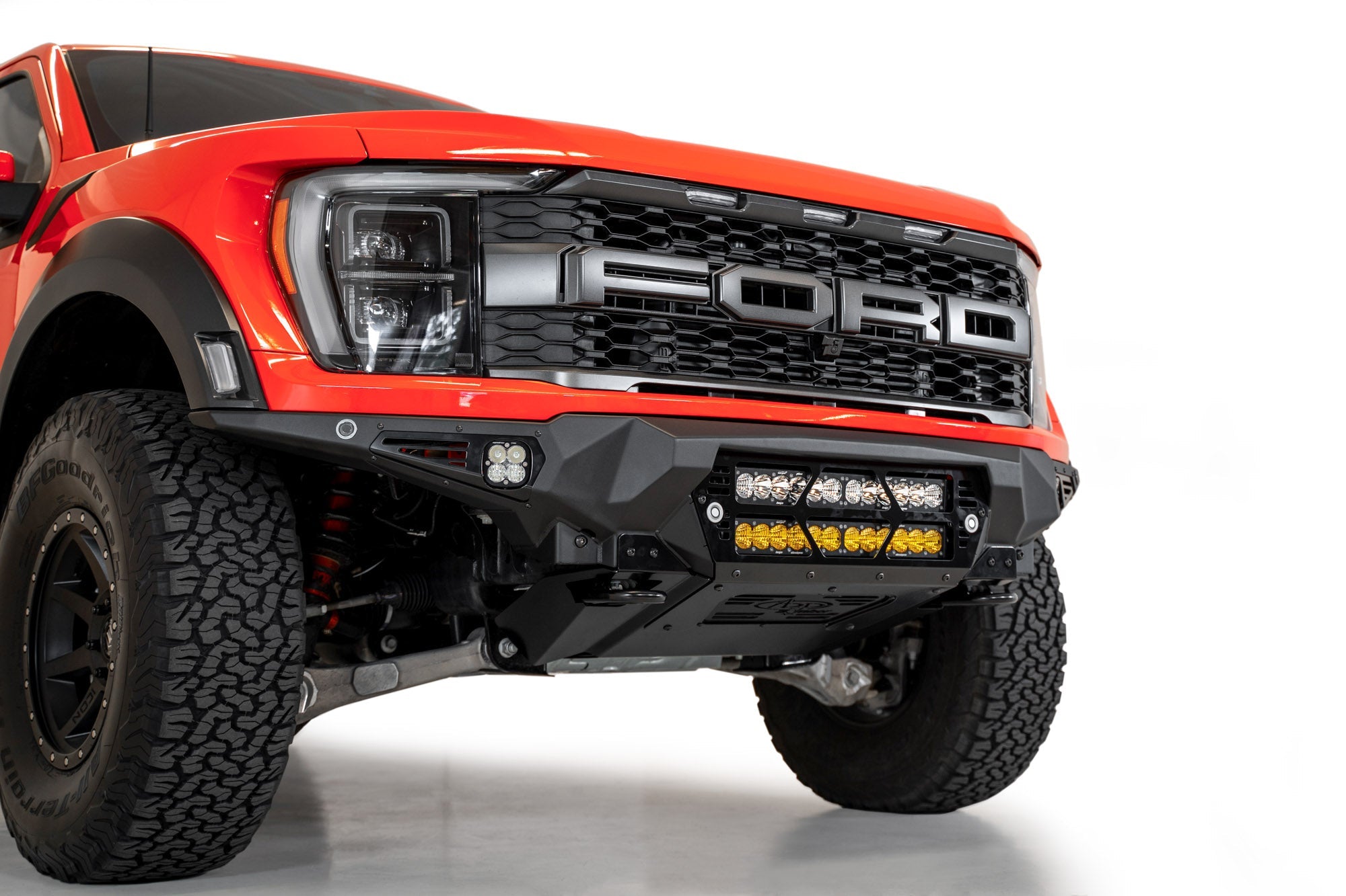 2021-2026 Ford F-150 Raptor/Raptor R Bomber Front Bumper (20-Inch Lights)