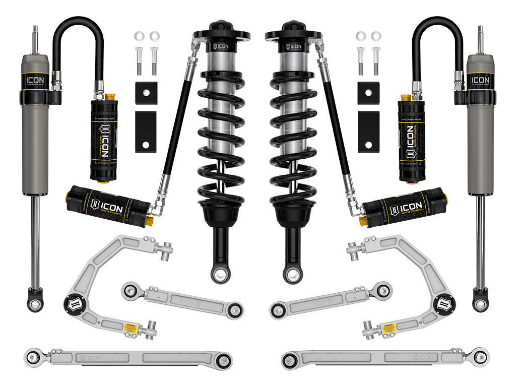 ICON 2022-2025 Toyota Tundra, 1.25-3.5" Lift, Stage 10, 2.5 Suspension System, Billet, CDCV