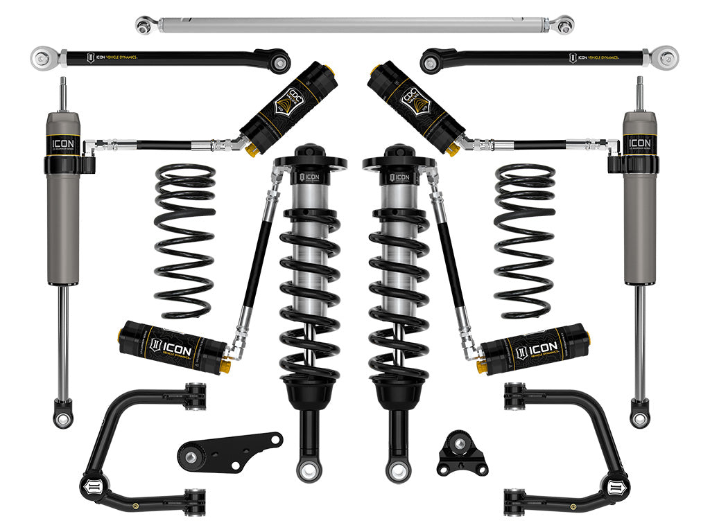 ICON 2024-2025 Toyota Land Cruiser 250 Series, 1.25-3" Lift, Stage 8 Suspension System, CDCV, Tubular