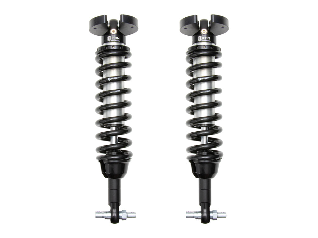 ICON 2019-2026 GM 1500/2021-2026 GM SUV, 1.5-3.5”/2.5-3.25" Lift, Front, V.S. 2.5 Series Coilover Kit, Internal Reservoir