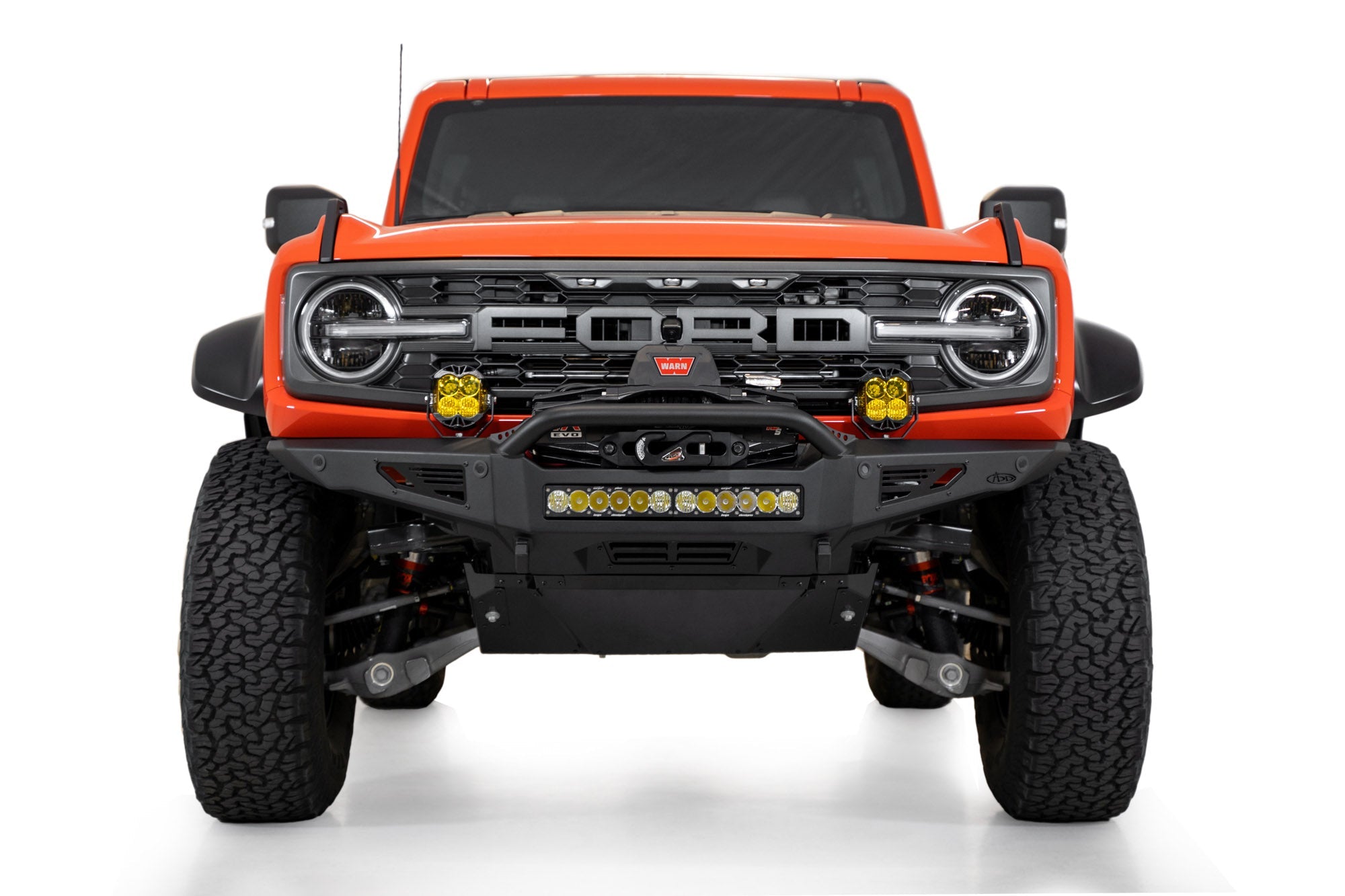 2022-2026 Bronco Raptor Rock Fighter Winch Front Bumper