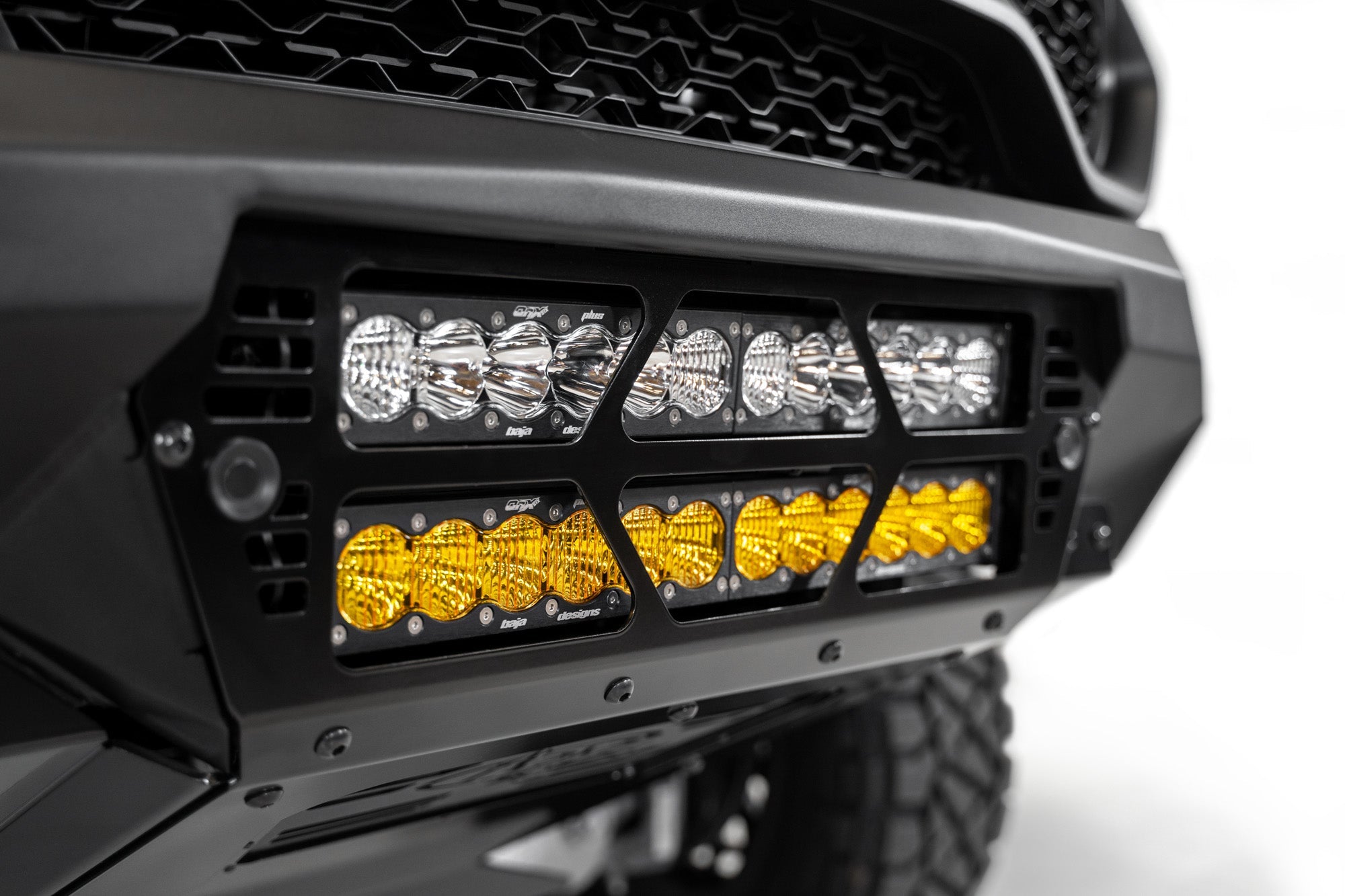 2021-2024 RAM 1500 TRX Bomber Front Bumper (20 Inch Lights)