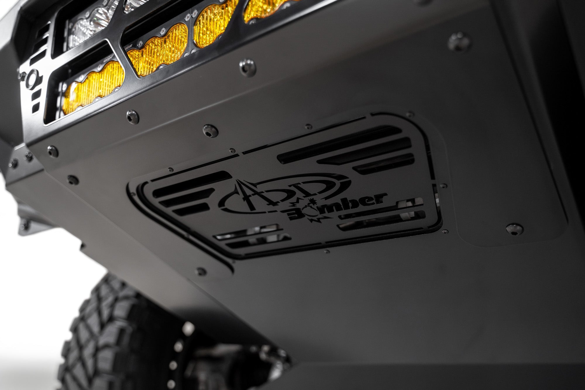 2021-2024 RAM 1500 TRX Bomber Front Bumper (20 Inch Lights)