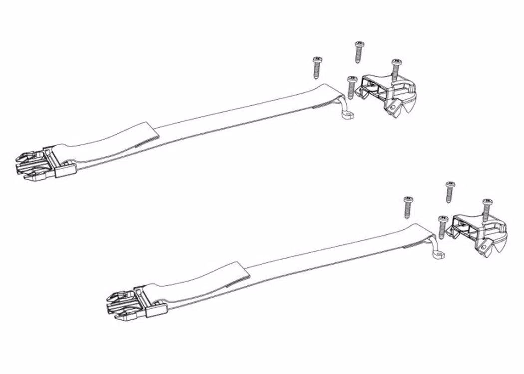 BAKFlip Replacement Top Buckle Strap Kit