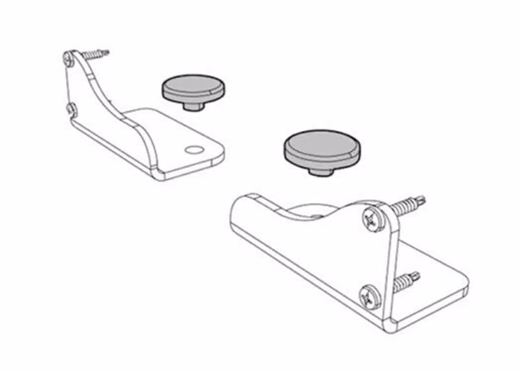 BAK Revolver X2 Replacement Locking Lever - Passenger Side